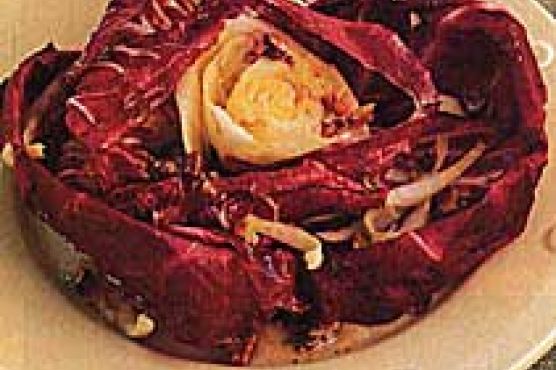 Radicchio and Endive Salad with Pecan Vinaigrette