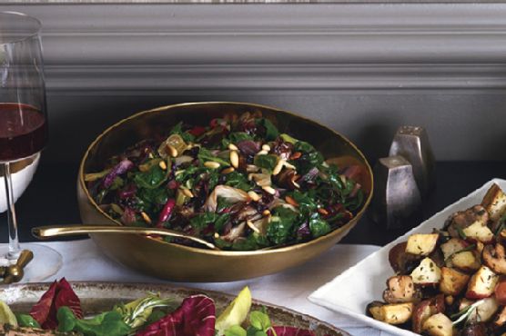 Rainbow Chard and Radicchio Sauté