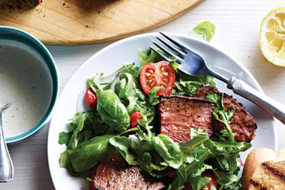 Ranch Steak Bruschetta Salad
