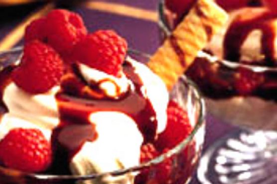Raspberry-Chocolate Cream