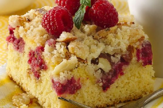 Raspberry Crumb Cake
