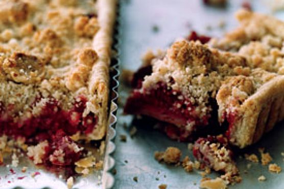 Raspberry Crumble Tart