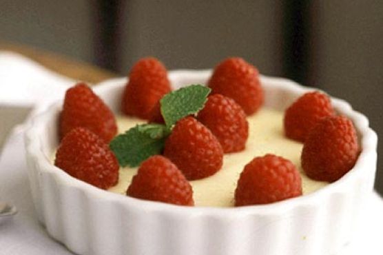 Raspberry-Topped Amaretto Tarts