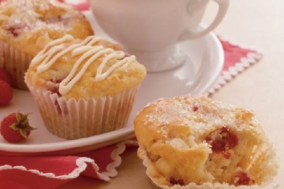 Raspberry-White Chocolate Muffins