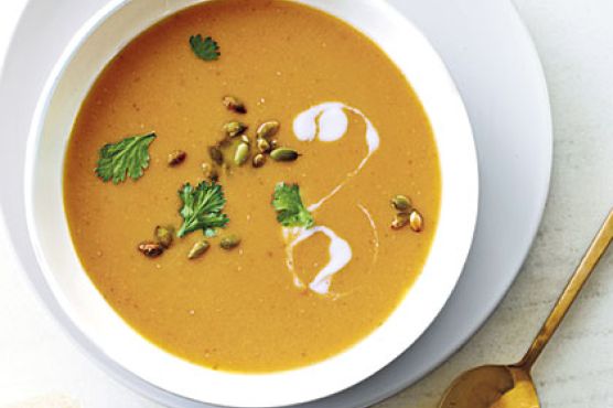 Red Lentil-Pumpkin Soup