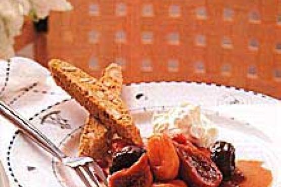 Red Wine-Macerated Winter Fruit