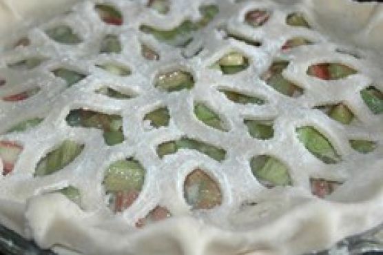 Rhubarb Custard Pie II