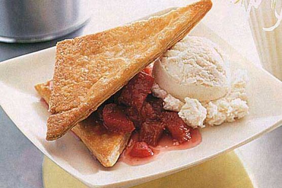 Rhubarb Napoleons