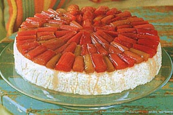 Rhubarb Rice Pudding