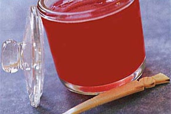 Rhubarb Rosemary Jelly