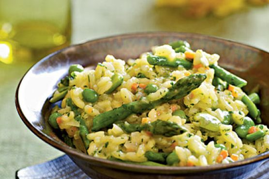 Risotto with Spring Vegetables