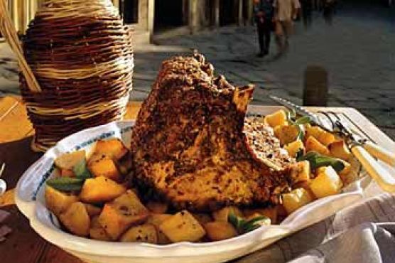 Roast Pork Loin and Potatoes