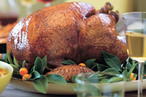 Roast Turkey with Port Gravy