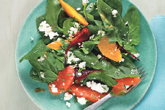 Roasted Beets and Citrus with Feta