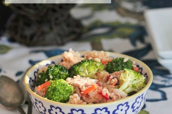 Roasted Chicken Quinoa Salad
