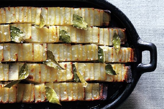 Roasted Domino Potatoes