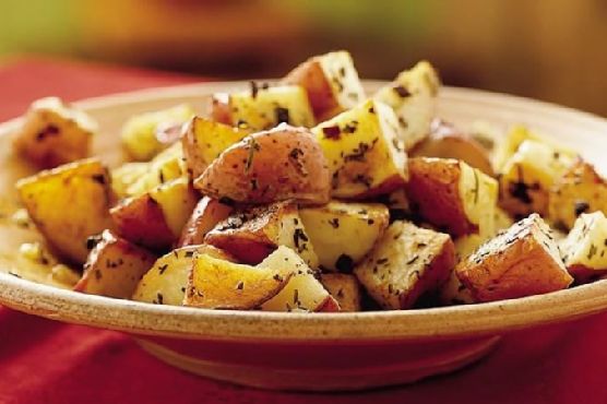 Roasted Rosemary-Onion Potatoes