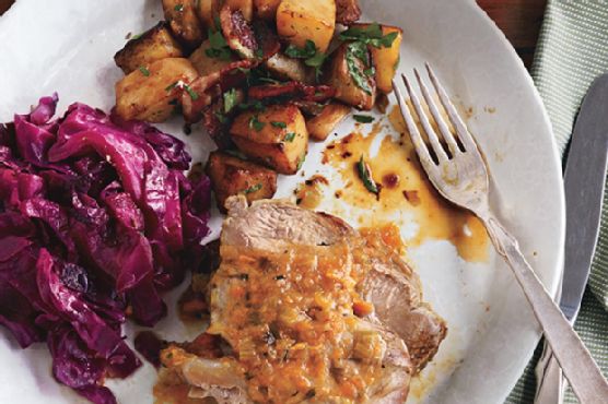 Roasted Veal Shanks with Rosemary