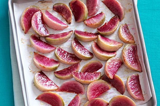 Roasted Watermelon Radishes
