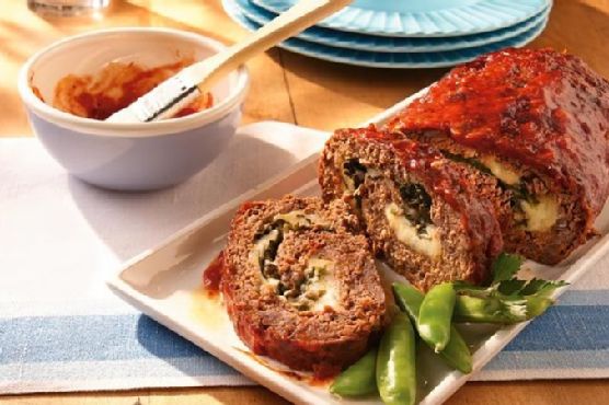 Rolled Italian Meat Loaf