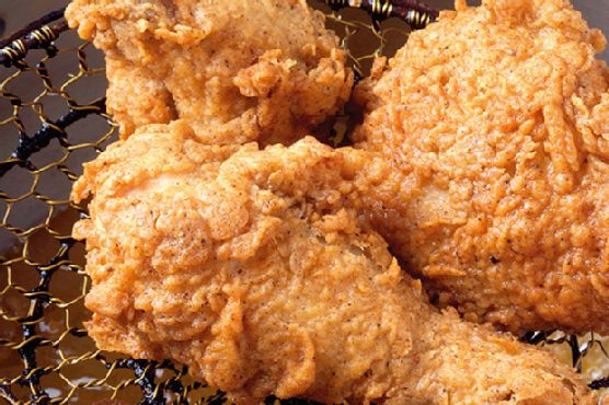 Rosemary-Brined, Buttermilk Fried Chicken