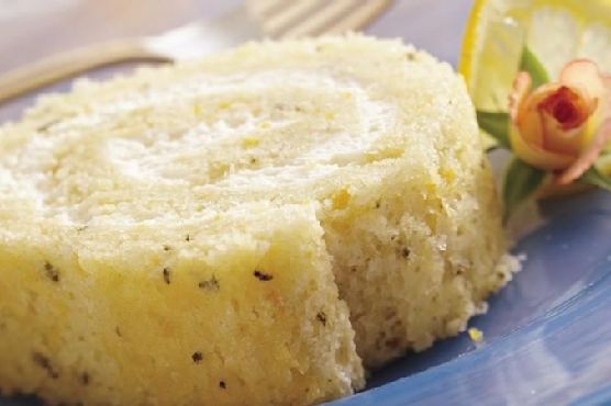Rosemary-Lemon Cake Roll