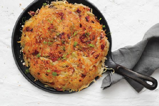 Rösti with Bacon and Scallions