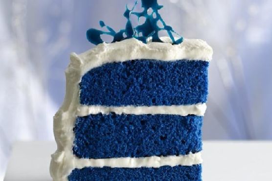 Royal Blue Velvet Cake