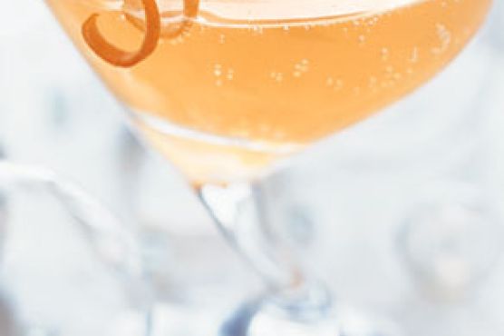 Ruby Champagne Cocktail
