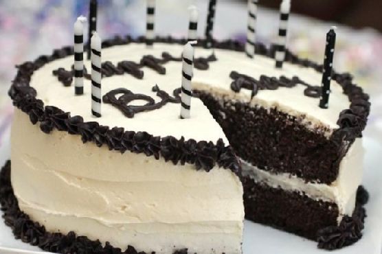 Rum and Cola Birthday Cake