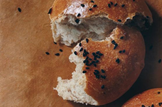 Rye Walnut Rolls