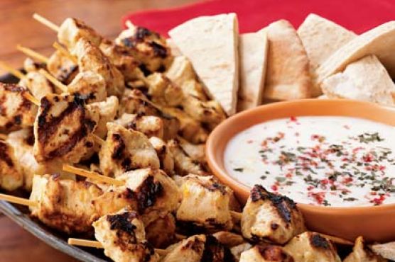 Saffron-Marinated Chicken Skewers (Kesari Malai Tikka)