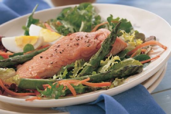 Salmon and Asparagus Salad