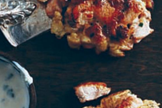 Salmon Cakes with Lemon Yogurt Sauce