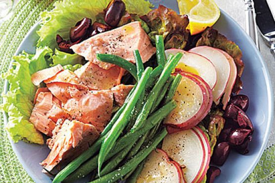 Salmon, Potato and Green Bean Salad