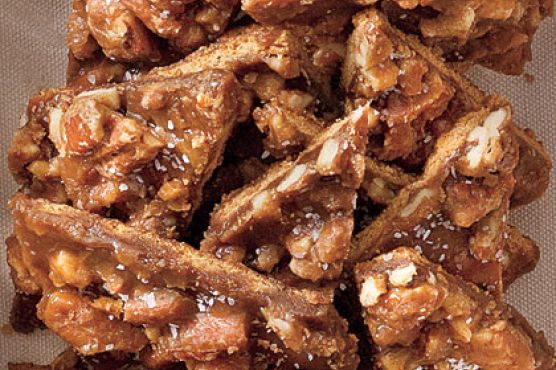 Salted Caramel-Pecan Bars