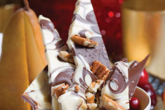 Salty Chocolate-Pecan Candy