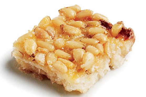 Salty-Sweet Pine Nut Bars