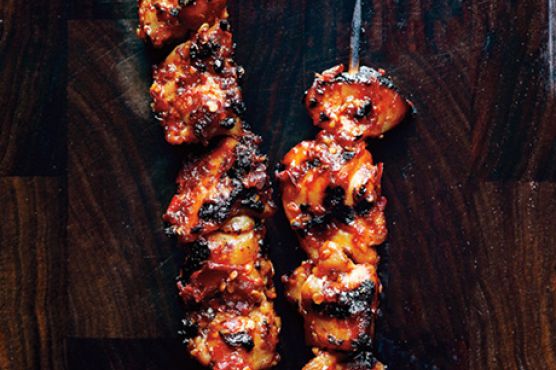 Sambal Chicken Skewers