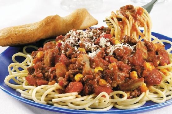 Sassy Fiesta Spaghetti