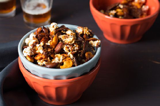 Scary Barbecue Snack Mix