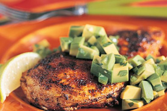 Seared Chicken with Avocado