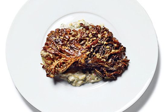 Seared Maitake Mushrooms
