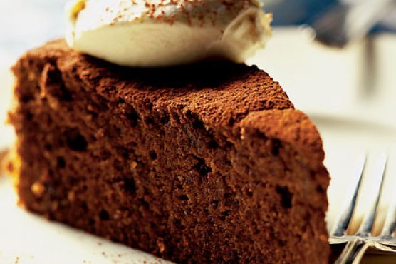 Seriously rich chocolate cake