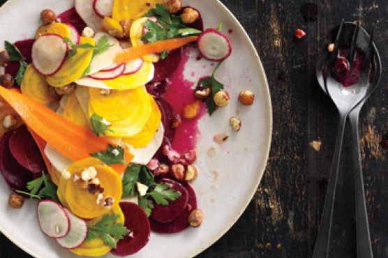 Shaved Root Vegetable Salad