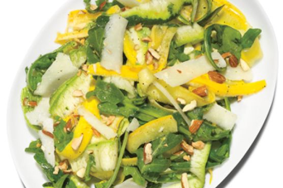 Shaved Summer Squash Salad