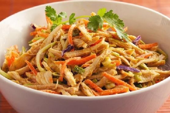 Shredded Thai Chicken Salad