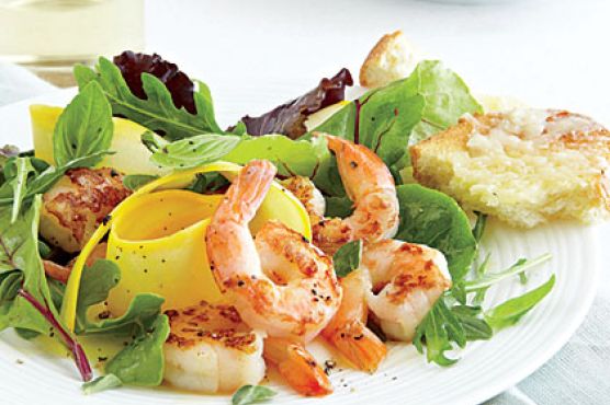 Shrimp and Herb Salad