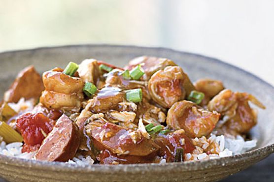 Shrimp-and-Sausage Stew