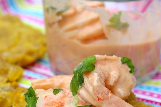 SHRIMP COCKTAIL (COCTEL DE CAMARONES)